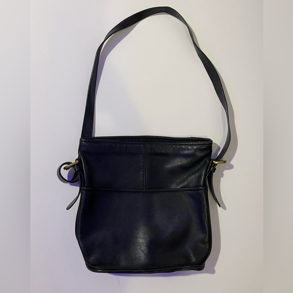 Black Leather Purse